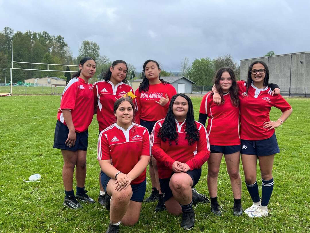 Rainier Lady Highlanders Middle School Team. Photo provided by Andrew Ramsay