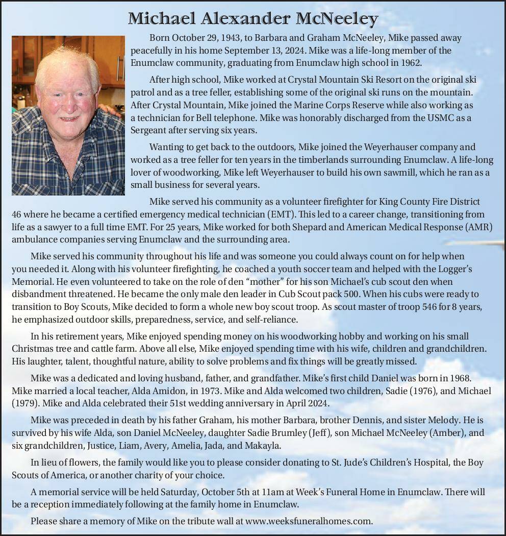 Michael Alexander McNeeley | Obituary