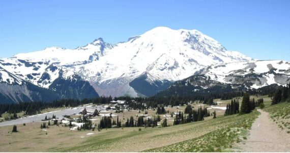 The White River Campground and the road leading to it is closed to camping for the season. Photo courtesy the National Park Service