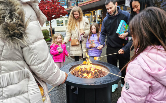 Photos by Ray Miller-Still
This year’s Winter Stoke Block Party is scheduled for Nov. 9 and features, among vendors and live music, marshmallow roasting. Here are some photos from last year.