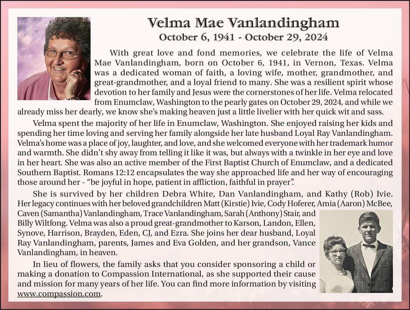 Velma Vanlandingham