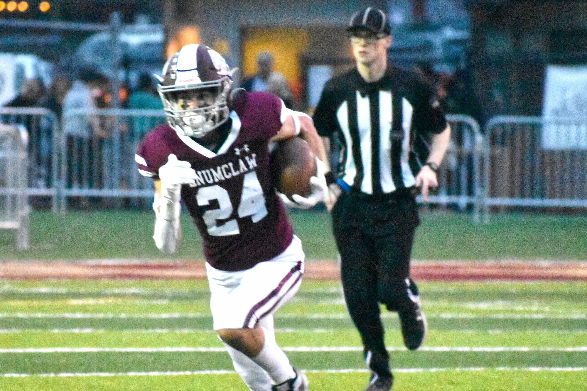 EHS' Louis Chevalier was voted Co-Offensive Player of the Year. Photo by Kevin Hanson