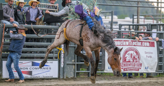 Do you like arena events at the Enumclaw Expo Center like the summer Pro Rodeo? A recent grant from 4Culture will help the organization increase seating. Photo by Vic Wright / vicwright.zenfolio.com