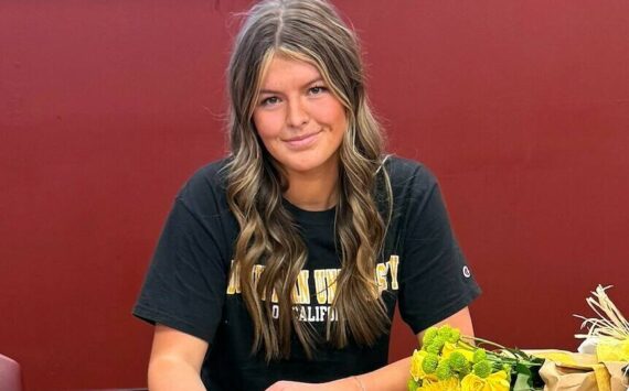 Kianna Rohner signed with Dominican University of California on Dec. 11. 
Courtesy photo