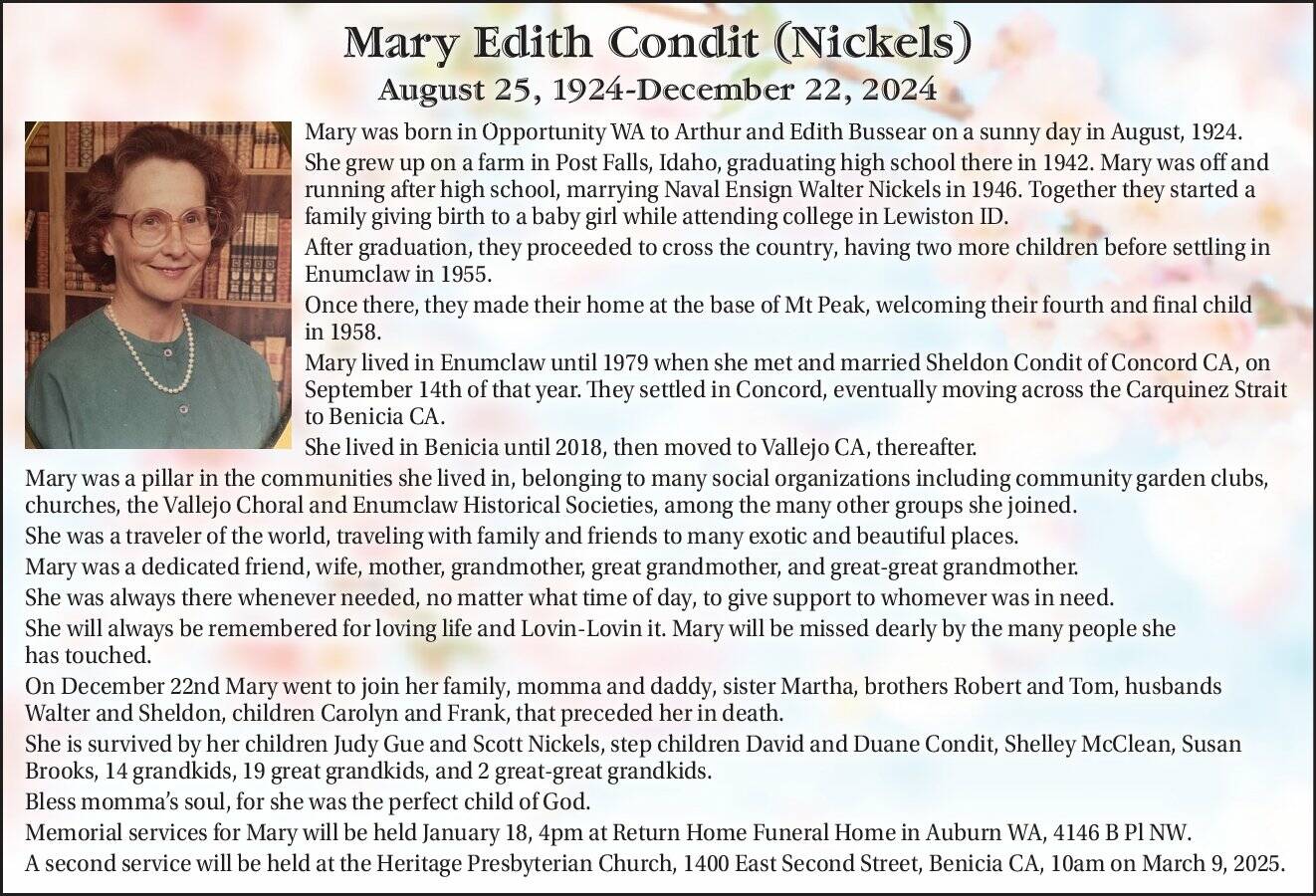 Mary Condit