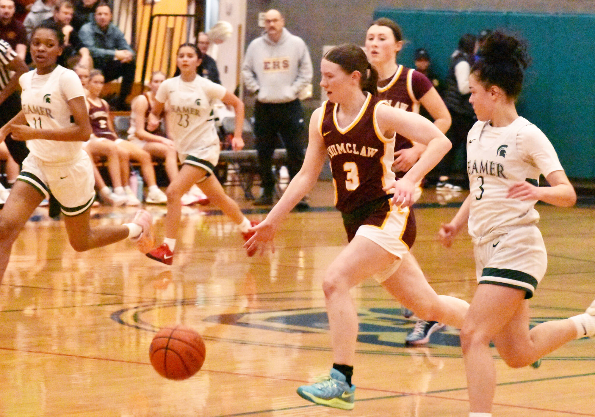 File photo 
Kalee Swanson scored 30 of the 58 points during the Dec. 30 game against Tumwater.