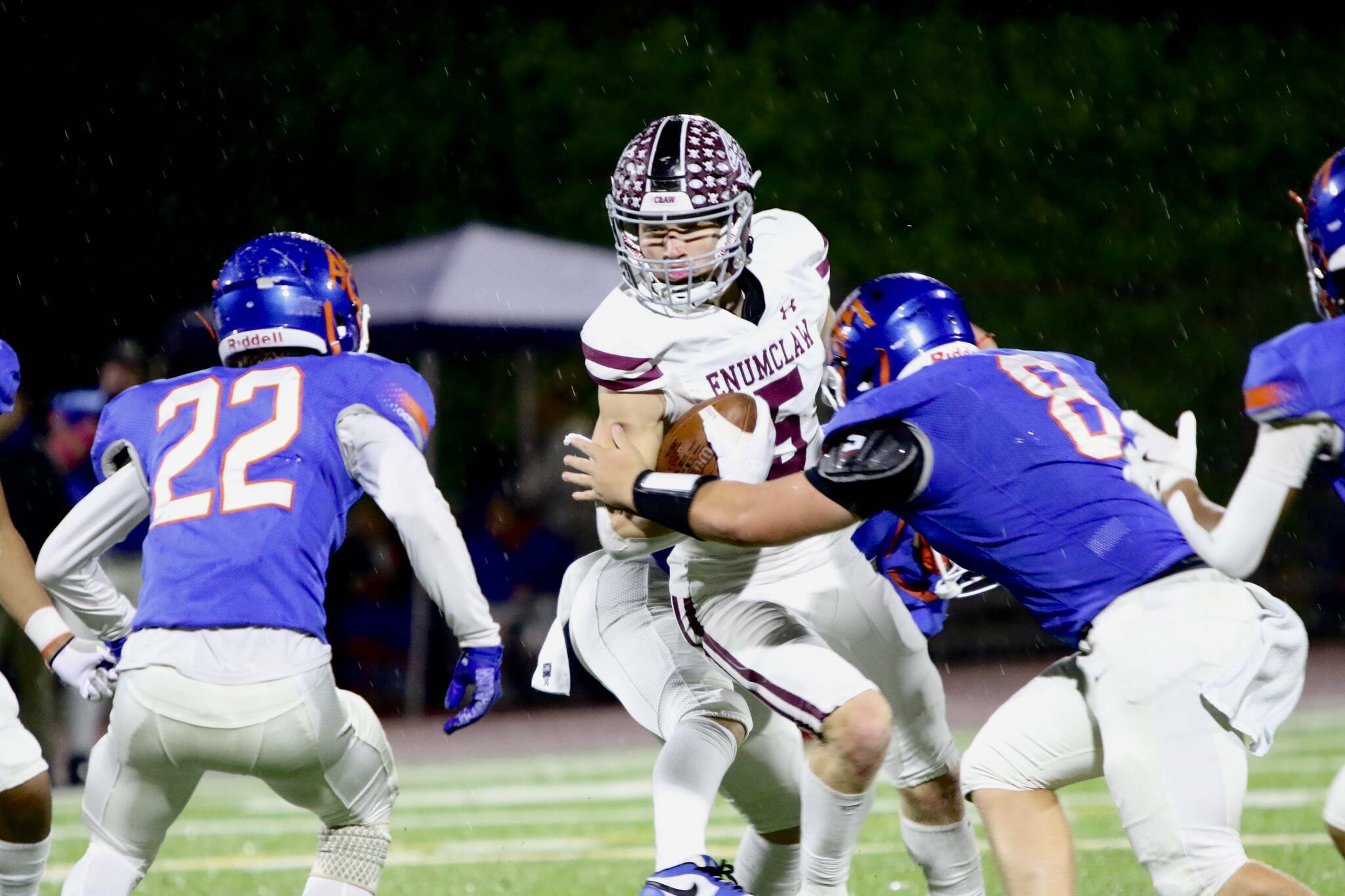 File photo courtesy Todd Overdorf / SonScape Images 
During his senior year, former Hornet Colton Paulson racked up 77 tackles, 34 passes, and 545 all-purpose yards.