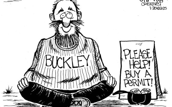 Frank Shiers, Jr. is a longtime King County resident and has drawn political cartoons for over forty years. He creates at least four cartoons a week, which are published in a dozen newspapers.